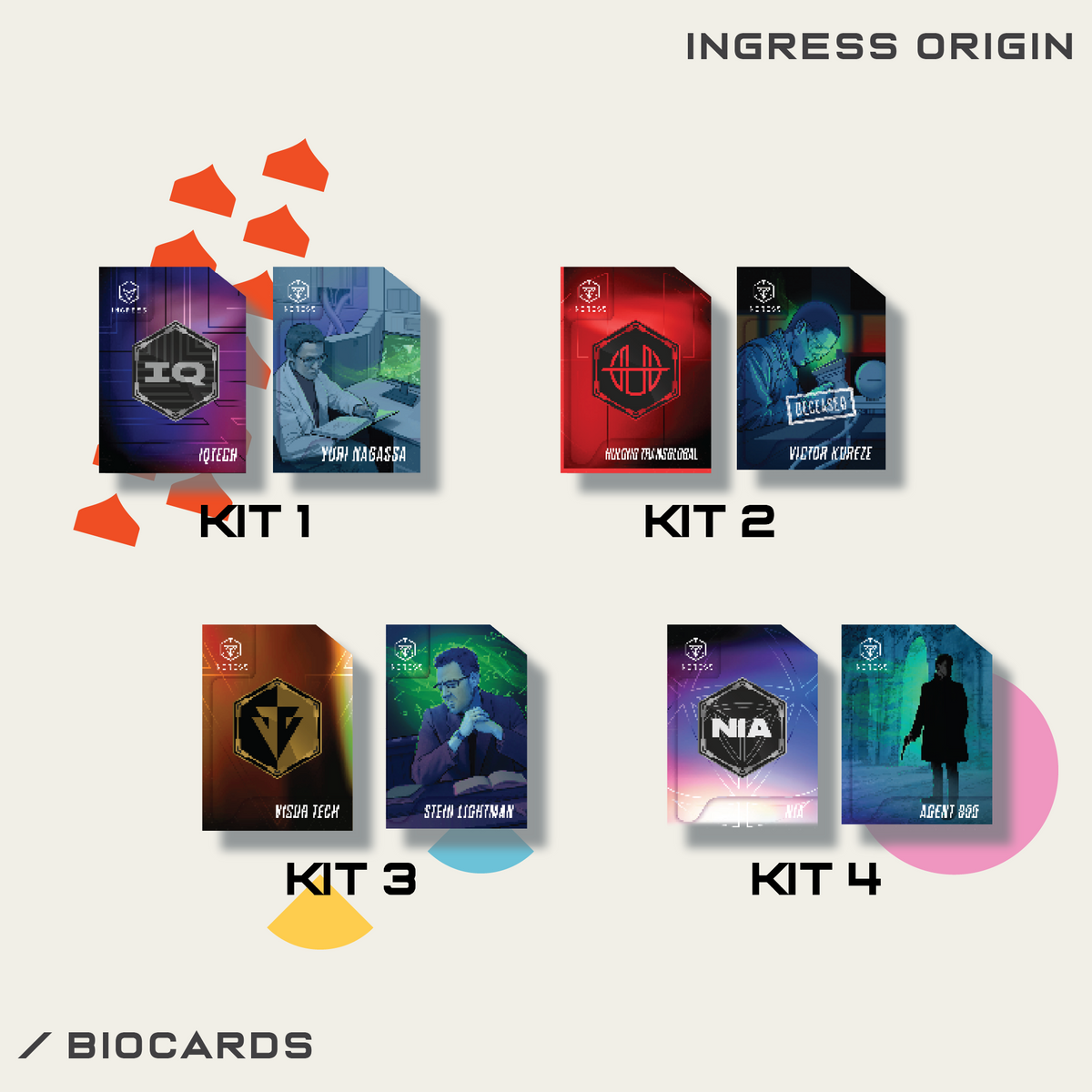 INGRESS ORIGINS SERIES - COMPLETE COLLECTION