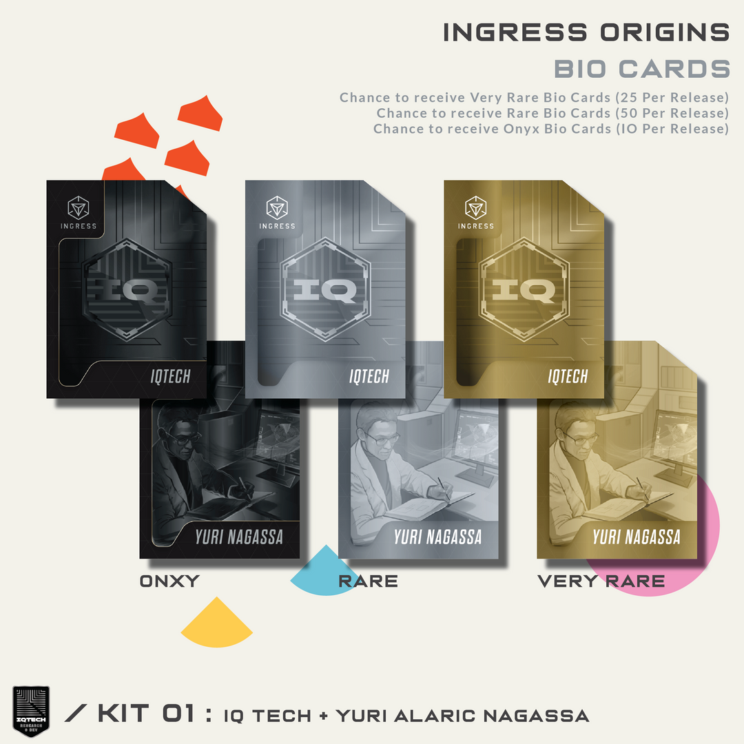 INGRESS ORIGINS 套件 #1 - IQ TECH/YURI ALARIC NAGASSA