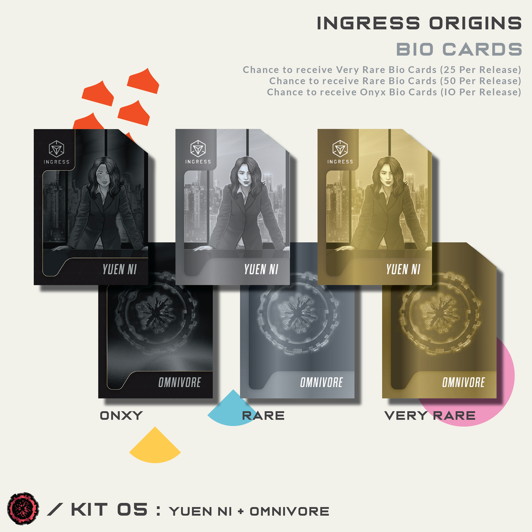INGRESS ORIGINS 키트 #5 - YUEN NI/OMNIVORE