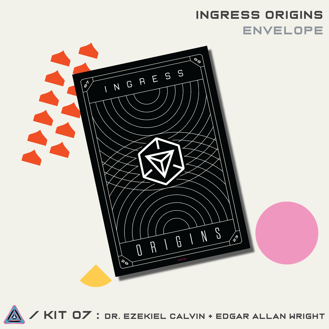 INGRESS ORIGINS KIT #7 - DR. EZEKIEL CALVIN/EDGAR ALLAN WRIGHT