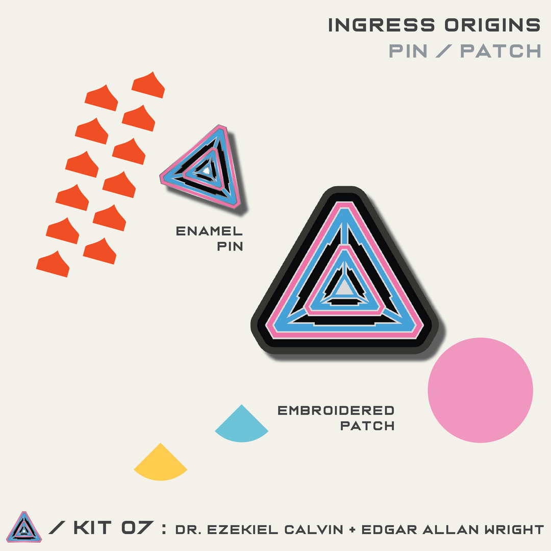 INGRESS ORIGINS KIT #7 - ดร. เอเซคีล คาลวิน/เอ็ดการ์ อัลลัน ไรท์