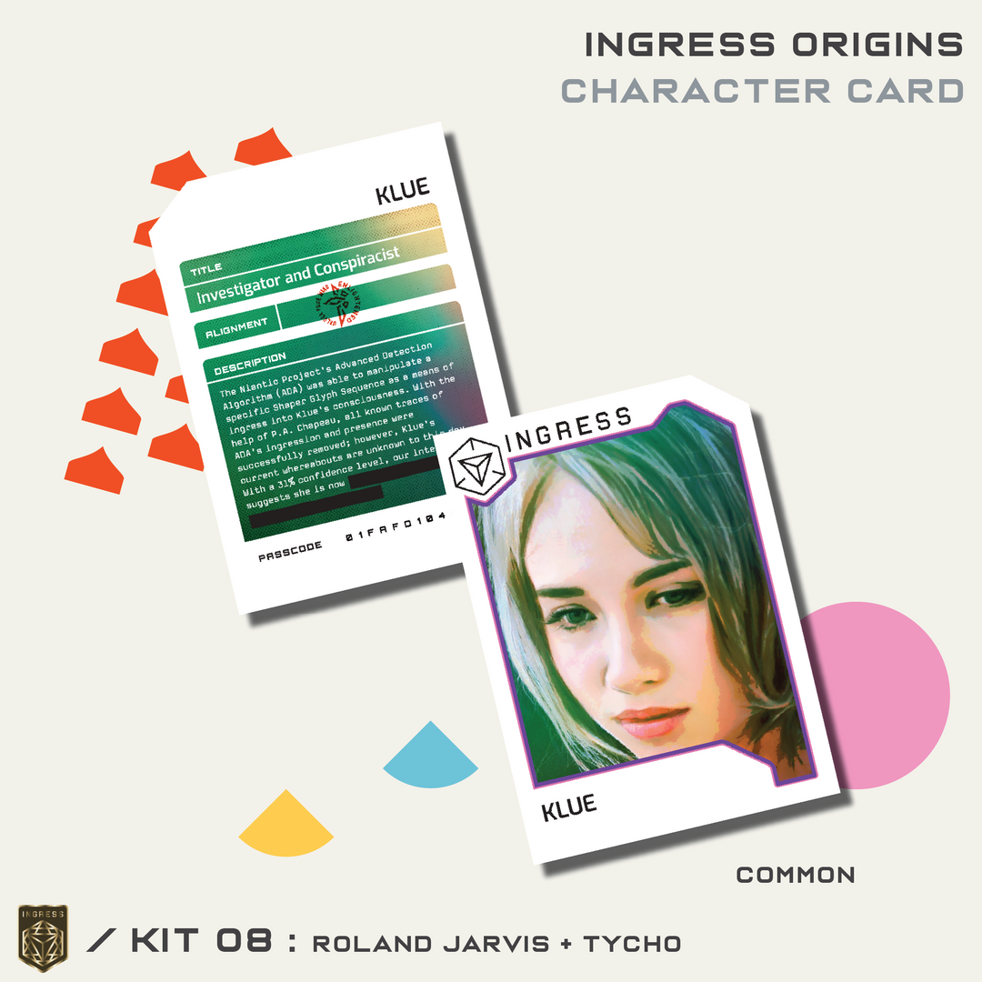 INGRESS ORIGINS 키트 #8 - ROLAND JARVIS/TYCHO