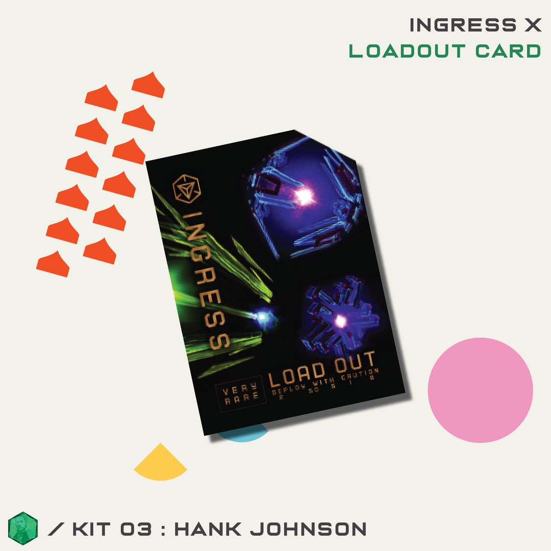 INGRESS SÉRIE X KIT 03 - HANK JOHNSON