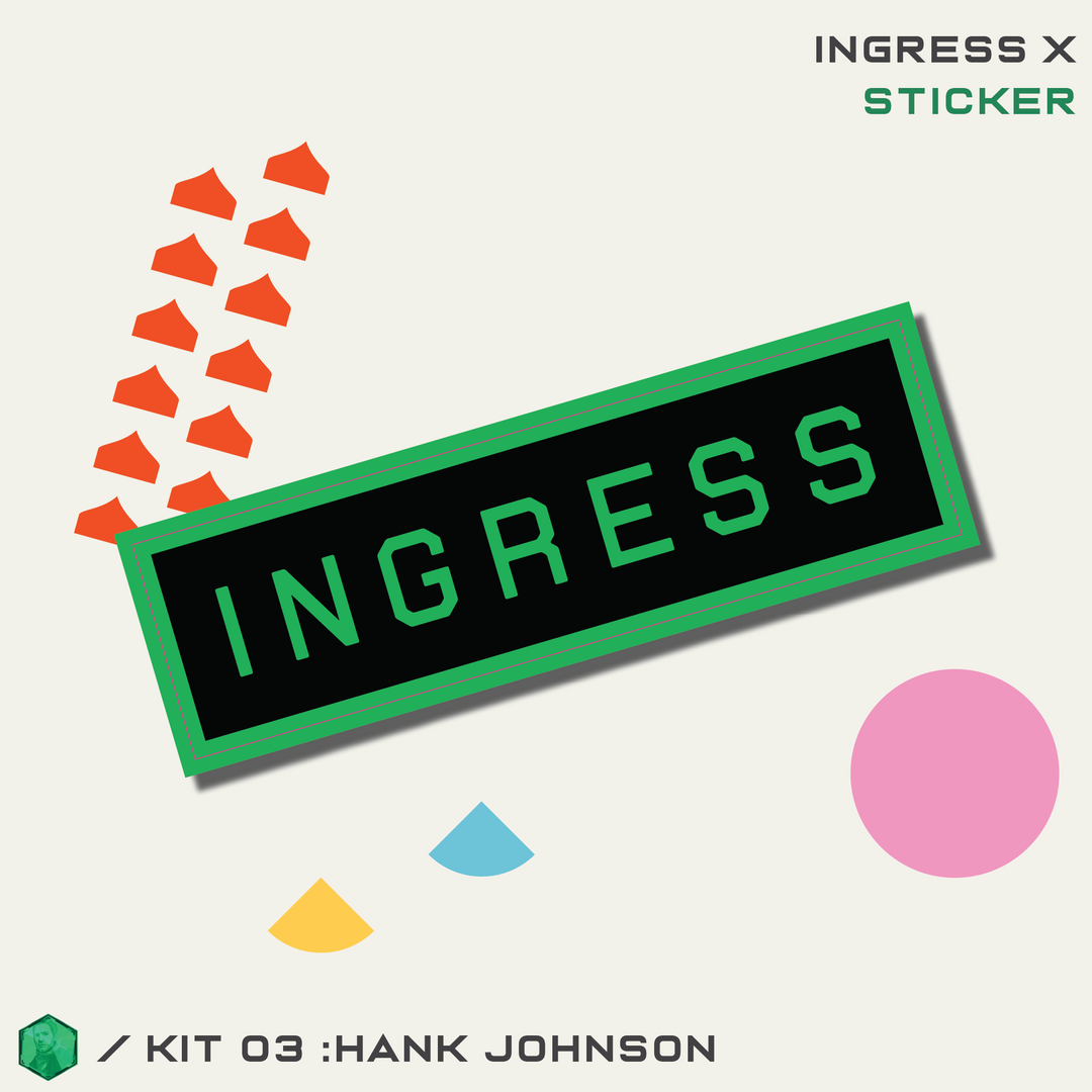 INGRESS SERİSİ X KİT 03 - HANK JOHNSON