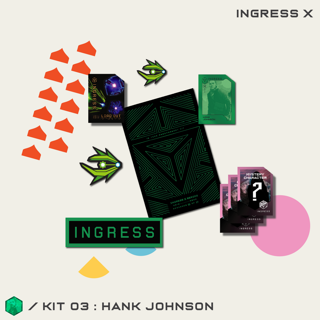 INGRESS SERİSİ X KİT 03 - HANK JOHNSON